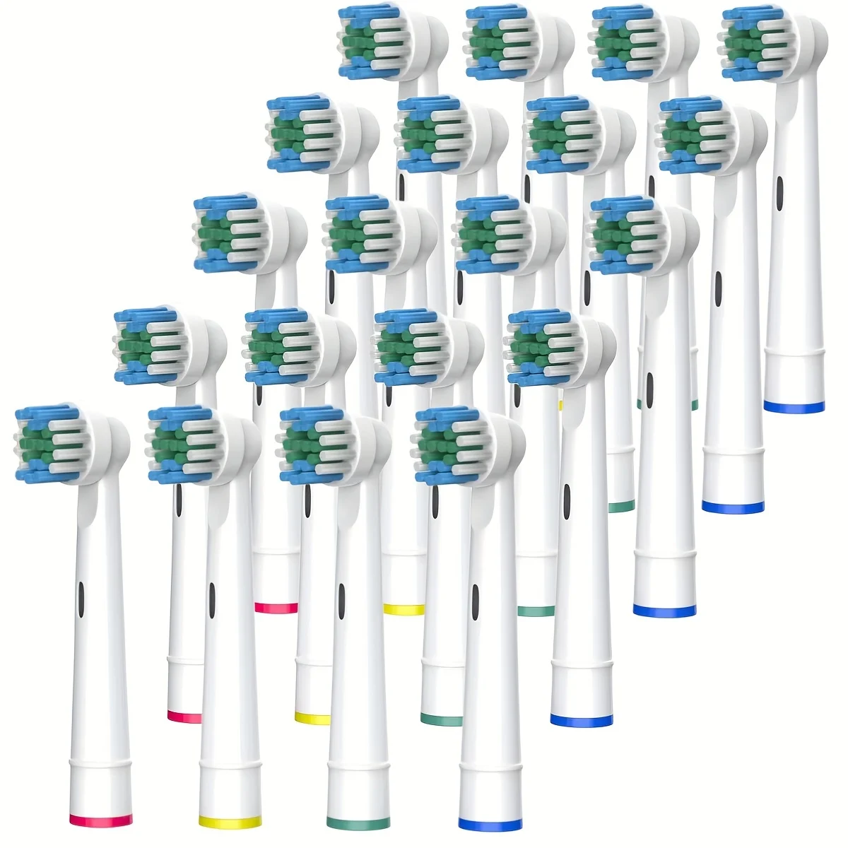 Têtes de brosse à dents de rechange, compatibles avec Oral-B Braun, électrique professionnelle, 4/12/16/20 pièces